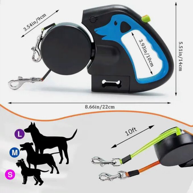Automatic Retractable Dog Leash